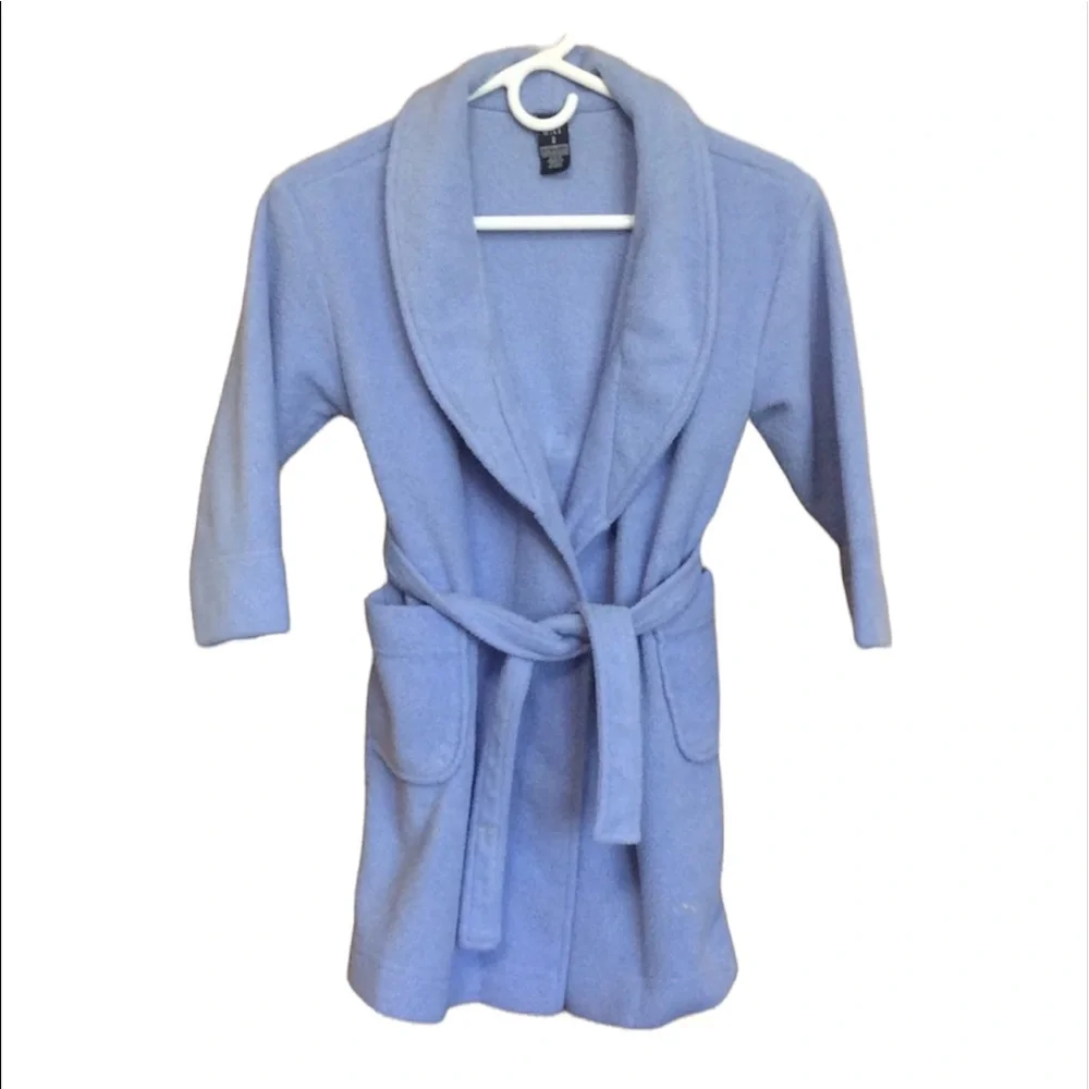 GAP KIDS Long Sleeve Robe with Tie Belt & Pockets